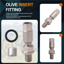 Fahrrad Brems Schlauch Passend zu Fahrrad Hydraulische Scheiben Bremse Schlauch Verbinder Olive Insert Fitting Fahrrad Werkzeuge für AVID E5 E7 E9 ER