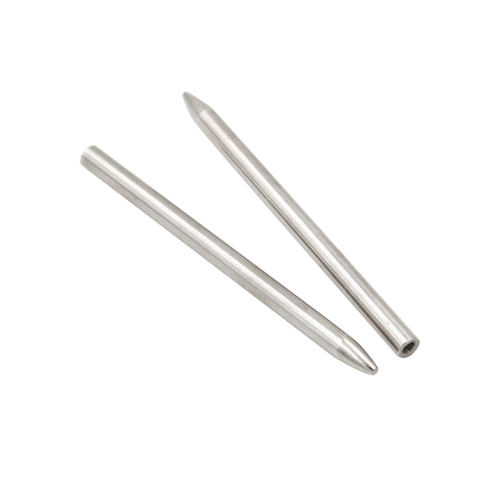 2Pcs Paracord Rope Bracelet Knitting Needle Stainless Steel Paracord Weaving Needles Tool For Laces Strings 6033533250851