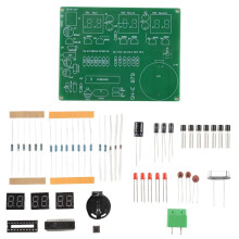 AT89C2051 6 Digital LED Display Electronic Clock DIY Kit Receiver for  Flux