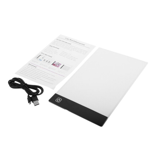Three Level Dimmable Led Light Pad,Tablet,Tools, Accessories,Diamond Embroidery Eye Protection A5 Size 1