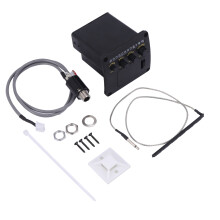 2 Bandas Pickup Eq Aeq-2T Ecualizador Juego De Tornillos De Lavadora De Guitarra Acústica Para Guitarra