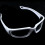 Tears Free Onion Chopping Goggles Glasses Eye Protector Kitchen Gadget Tool White 4