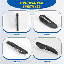 1 Pcs Mens Womens Beauty Handmade Folding Pocket Clip Hair Moustache Beard Comb Portable Styling Tools Combs