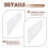 1Pair Front Left&Right Car Headlight Lens Light Cover For  Focus 2005 2006 2007 2008 3
