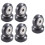 10 Stuks Groot Plastic Katrolwiel met Lager Spanrol voor 3D-Printer 1