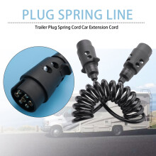 1.6M 7 Pin Car Tow Trailer Extension Cable Lead Truck Plug Wire Parts Coupling Circuit Plug