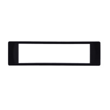 1 Din Car Stereo Radio Trim Panel Fascia Frame Kit for A6 2003 Car Radio Fascia DVD Frame Auto Stereo Panel Refit Kit