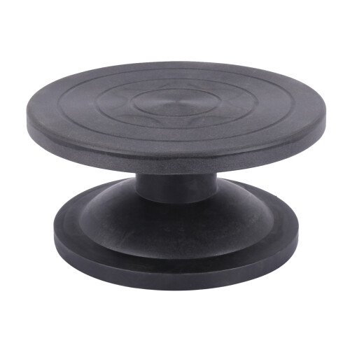Wheel Turntable Turntable Clay Sculpture Modeling Pottery Multi-Function Manual Turntable Turntable Carving Table Pottery Wheel Black 1