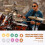 10Pcs/ Pack Cymbal Stand  Washer Pad Replacement Round Soft for Drum Set Cymbals (Random Color ) 2