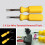 2Pcs/Set 3mm+2mm Car Wiring Connector Pin Release Extractor Puller Auto Terminal Removal Handle Tool for 9
