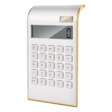 Taschen Rechner, Elegantes Design, BüRo- / Heim Elektronik, Desktop Taschen Rechner mit Zwei Betriebs Arten, Solar , 10 Ziffern, Geneigtes LCD