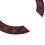 1 Pcs Soundhole Rosette Decal Sticker with Red Pattern for Acoustic Classical Guitar Parts Replacement 8