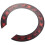 1 Pcs Soundhole Rosette Decal Sticker with Red Pattern for Acoustic Classical Guitar Parts Replacement 2