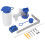 Milk Sampling Bottle, 200Ml Sampling Bottle Sampler Cow Milk Liquid Sampling Bottle Milk Container Corrosion-Resistant, Easy to Remove Milking Machine 1