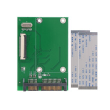 1.8 Inch 40Pin ZIF/CE SSD HDD Hard Disk Drive to 7+15 22 Pin Adapter Converter Board
