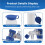 Milk Sampling Bottle, 200Ml Sampling Bottle Sampler Cow Milk Liquid Sampling Bottle Milk Container Corrosion-Resistant, Easy to Remove Milking Machine 5