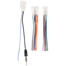 Chicote de FiaçãO de Carro EstéReo CD DVD para  com Cabo Adaptador de Antena