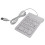 USB Wired Numeric Keypad Numpad 18 Keys Digital Keyboard for Accounting Teller Laptop Windows Android Notebook Tablets PC (White) 1
