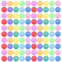 150 Unidades/Pacote de Bolas de Pingue-Pongue Coloridas 40Mm Entretenimento Bolas de TêNis de Mesa Cores Misturadas Jogo de Bolas de Pingue-Pongue