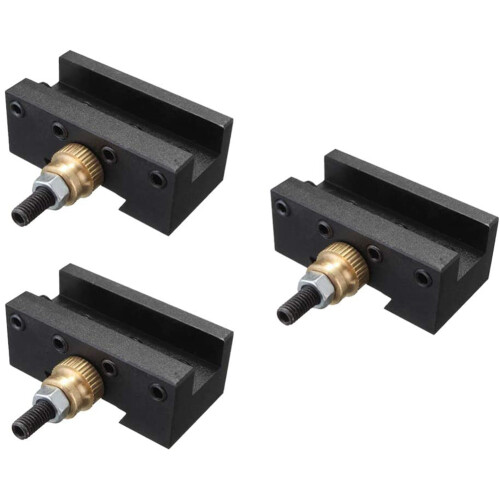 3Pcs  Lathe Quick Change Tools Post Holder Kit (1/4-1/2Inch), CNC Boring/Turning/Facing Holder Set 2