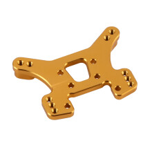 144001 Part Front and Rear Shock Tower Board Set Replacement Accessories Parts for 144001 1/14 4WD RC Car,Yellow