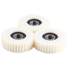 3 PeçAs 36 Dentes 38Mm Nylon Engrenagem Do Motor EletrôNico Rolamento de Esferas para Bicicleta EléTrica Bafang