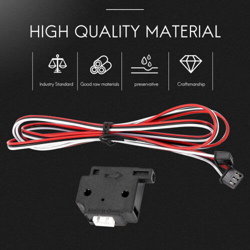 3D Printer Filament Detection Module with 1M Cable Run-Out Sensor Material Runout Detector For  3 CR10 3D Printer 2
