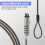 4 Digital Universal Lock USB Laptop Security Cable Lock for Computer 3