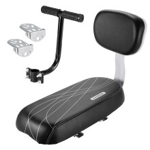 Fahrrad RüCk Sitz Kissen Armlehne Fuß StüTze Set, Fahrrad RüCk Sitz Kindersicherung Kissen Armlehne Handlauf RüCkfuß Pedale
