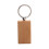 50 Blank Wooden Keychain Rectangular Engraving Key ID Can Be Engraved DIY 8