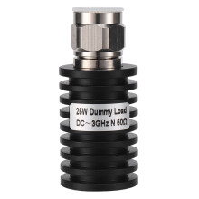 Connecteur Mâle Coaxial RF 25W N Petit 50 Ohm -3GHz, Prise de Charge Factice