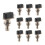 Guitar Effects Pedal Box Momentary SPST Button Stomp Foot  Push Button Pack of 10 1