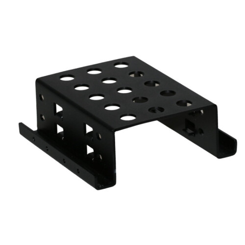 Suporte Adaptador de Montagem Interna de 2 Baias de 3,5 Polegadas para 2,5 Polegadas para Disco Rígido, Suporte Móvel de Alumínio