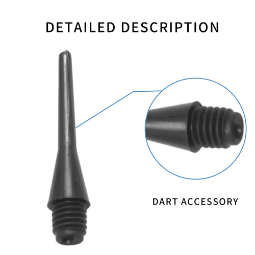 100 PCS Durable Soft Tip Points Needle Replacement Set for Electronic Dart Professional Darts Tungsten Darts Accessories 2