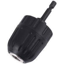 Sleutelloze Boorkopconverter 3/8 Inch 24UNF + 1/4 Inch Zeskantschacht SDS-Adapter 0,8-10 mm
