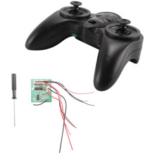 6CH 2.4G Remote Controller Power Transmitter Receiver Radio System for DIY RC Boat Cars 50M Controlling