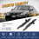 Pair Front Left Right Bumper Guide Support Bracket 51117033705 51117033706 For- E60 E61 525I 528I 530I 545I 3