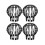4PCS Gutter Guard Downspouts Filter Strainer Preventing Leaf Debris Branches Roof Moss From Clogging the Pipes 1