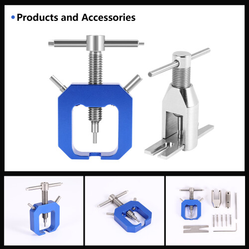2Pcs Motor Pinion Gear Puller Remover Tools Set Rc Motor Gear Puller Tool Universal Motor Pinion Gear Puller Remover 2