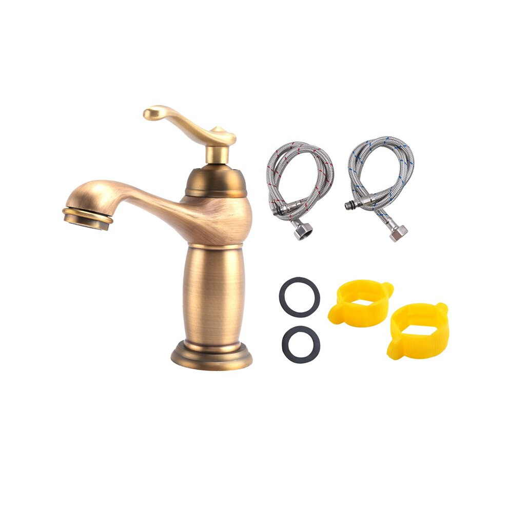 Bathroom Basin Washbasin Faucet Antique Brass Faucet Copper Faucet 6033646990026