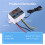 4Pcs 220V Ac Digital Led Temperature Controller Xh-W3001 for Incubator Cooling Heating  Thermostat Ntc Sensor 7