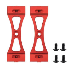 2 Pezzi Staffa per Wpl B1 B14 B16 B24 C14 C24 B36 Mn D90 D91 Rc Kit Aggiornamento Parti nel Metallo DIY, Rosso