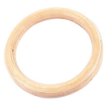 1 Stuks Berken Fitness Ringen Gymnastiek Trainingsring Nieuwe Houten 32mm Oefening Fitness Gymnastiek Ringen Sportschool Oefening