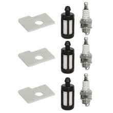 Filtro de Ar Filtro de Combustível Kit de Velas de Ignição para MS180 MS170 018 017 MS 180 170 Peças de Reposição para Motosserra