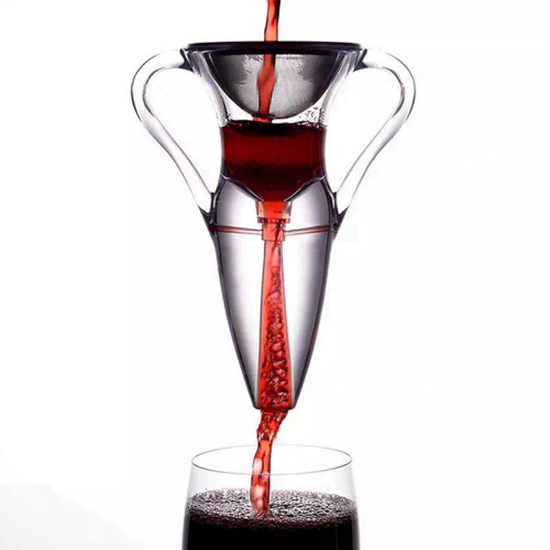 Wine Oxygen Pump Filter Magic Wine Decanter Wine Filter Wine Aerator Bar Tools 2
