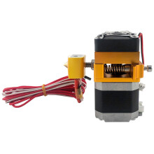 MK8 Extruder Hotend Kit mit 0,2 / 0,3 / 0,4 / 0,5 Mm DüSendruckkopf für MakerBot Prusa I3 Reprap DIY 3D-Drucker