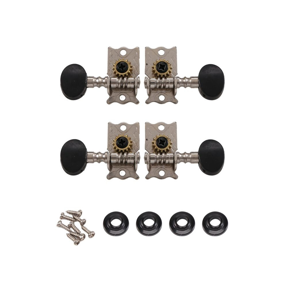 Tuning Pegs Tuners Machine Heads 2R 2L For 4 String Ukulele Guitar Bass Parts Repair Tools Kits Accessory 4712486629052