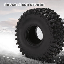 4PCS 120MM 1.9 Rubber Rocks Tyres Wheel Tires for 1/10 RC Rock Crawler Axial SCX10 90046 AXI03007 TRX4 D90 TF2