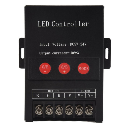 30A Led Controller IR Remote  Power 360W BT Controller for RGB Strip Light DC5-24V 2