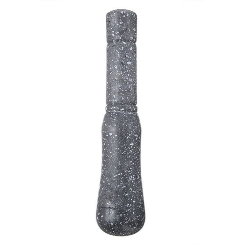 Granite Pattern Pestle Set Stone Herb Spice Grinder Solid Grinder Cooking Set 1